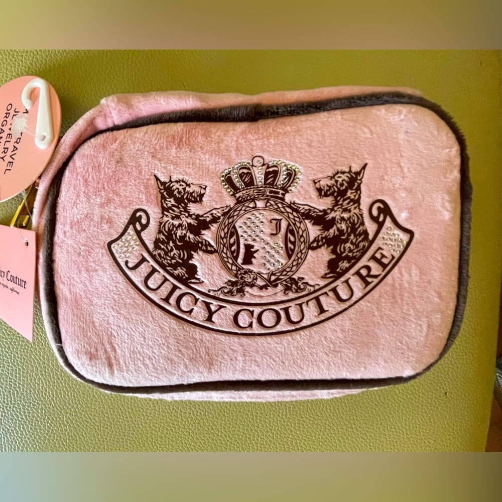 Juicy Couture Pink Cosmetic Bag